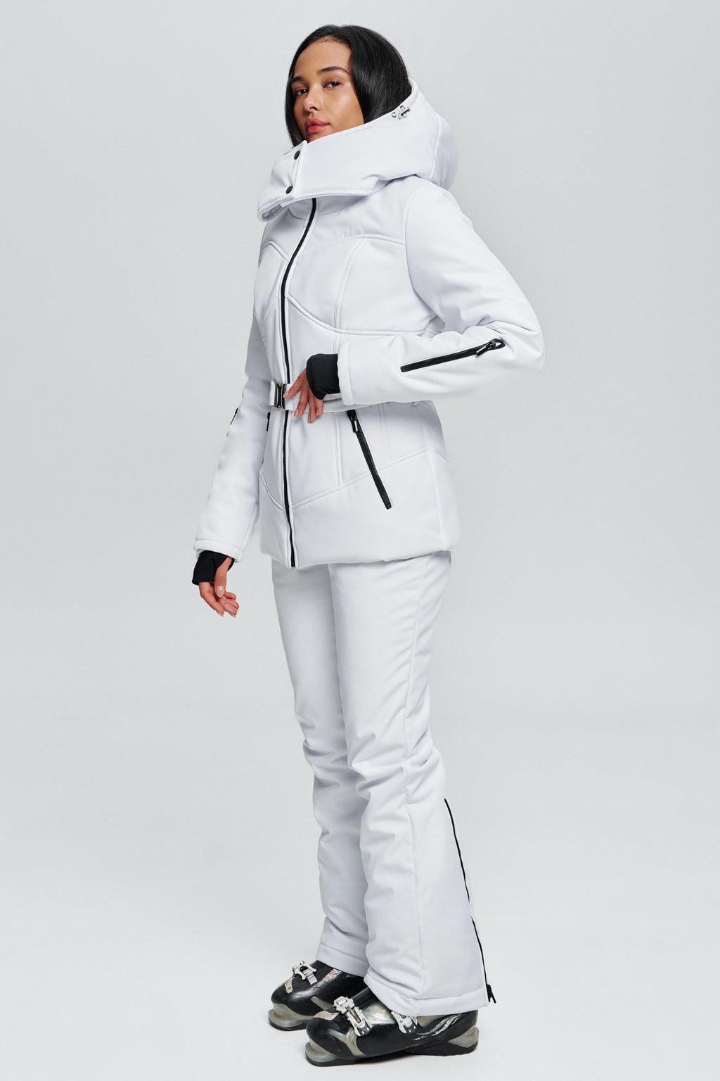 Лижна куртка Монблан - Біла