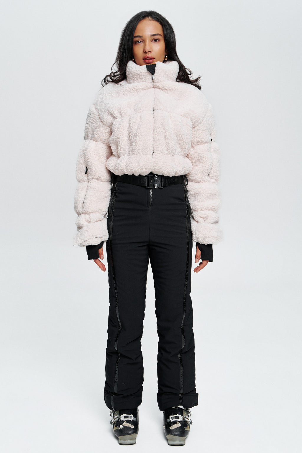 Зимовий комбінезон Грофа - Молочна шубка