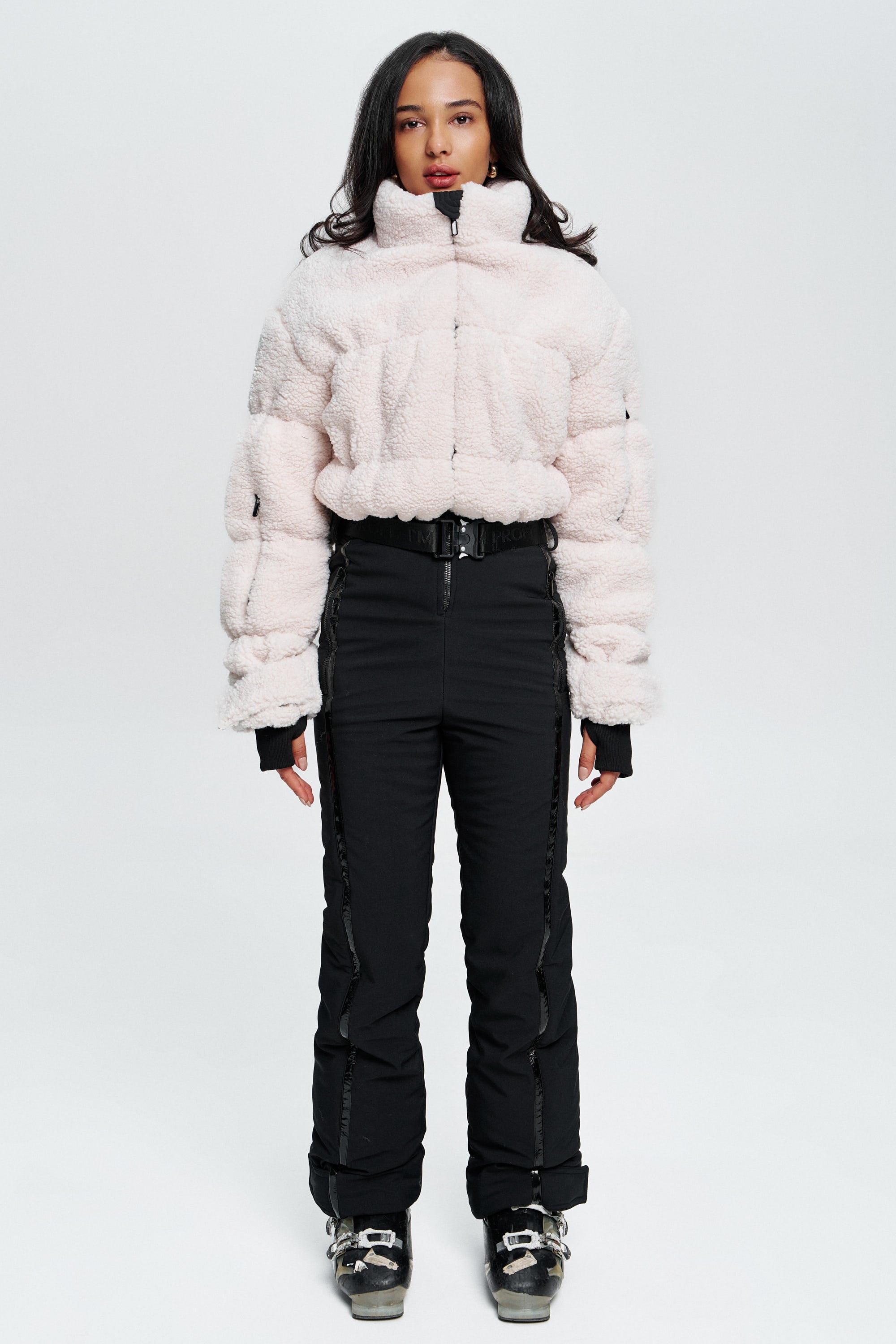 Зимовий комбінезон Грофа - Молочна шубка