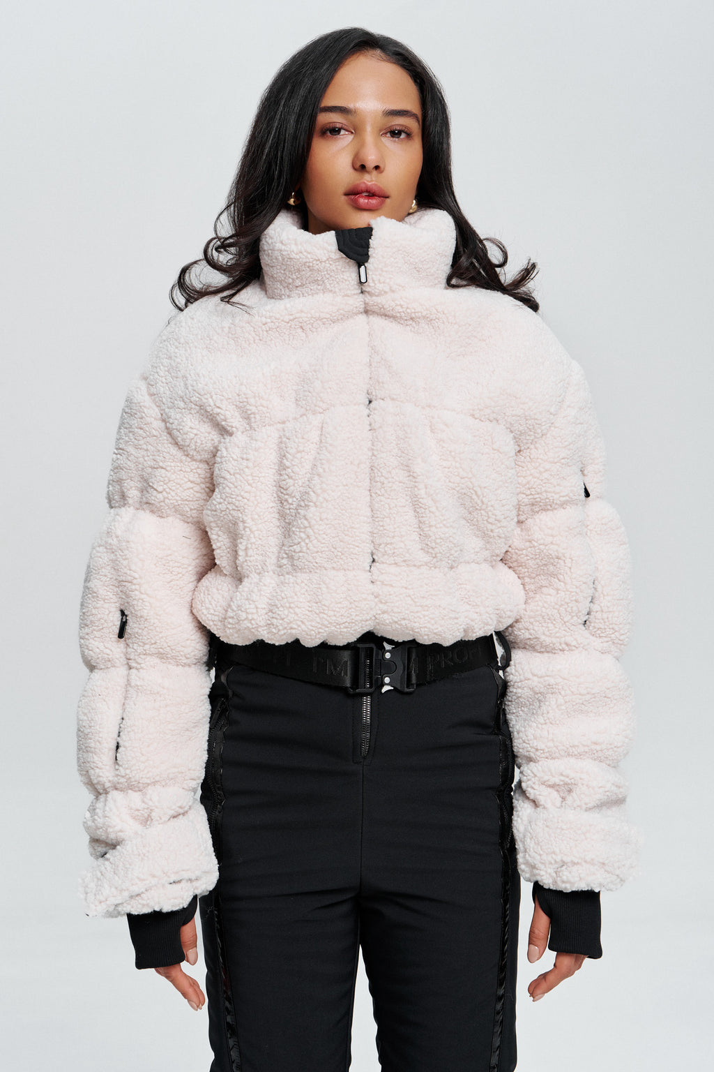 Зимовий комбінезон Грофа - Молочна шубка