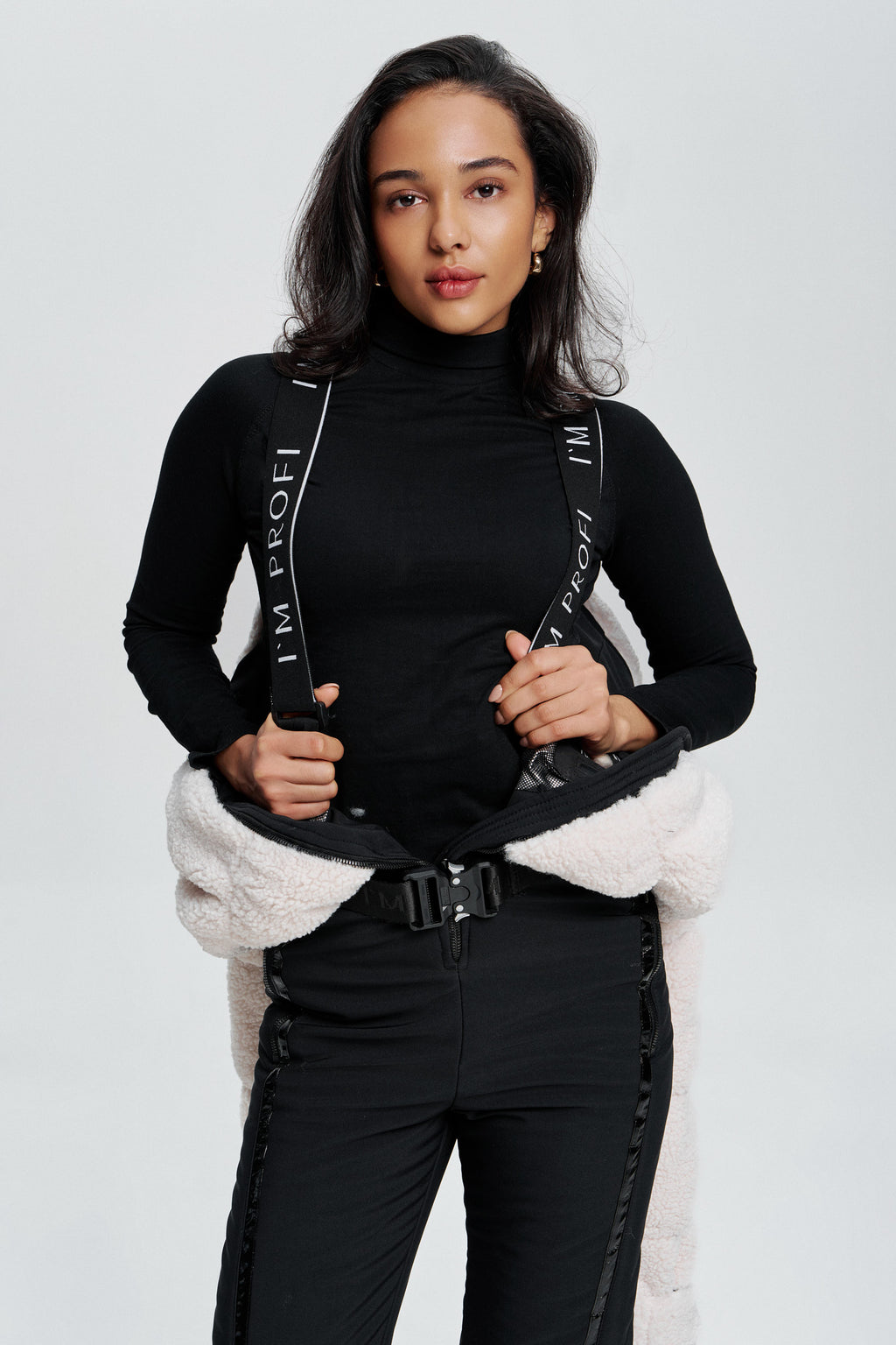 Зимовий комбінезон Грофа - Молочна шубка