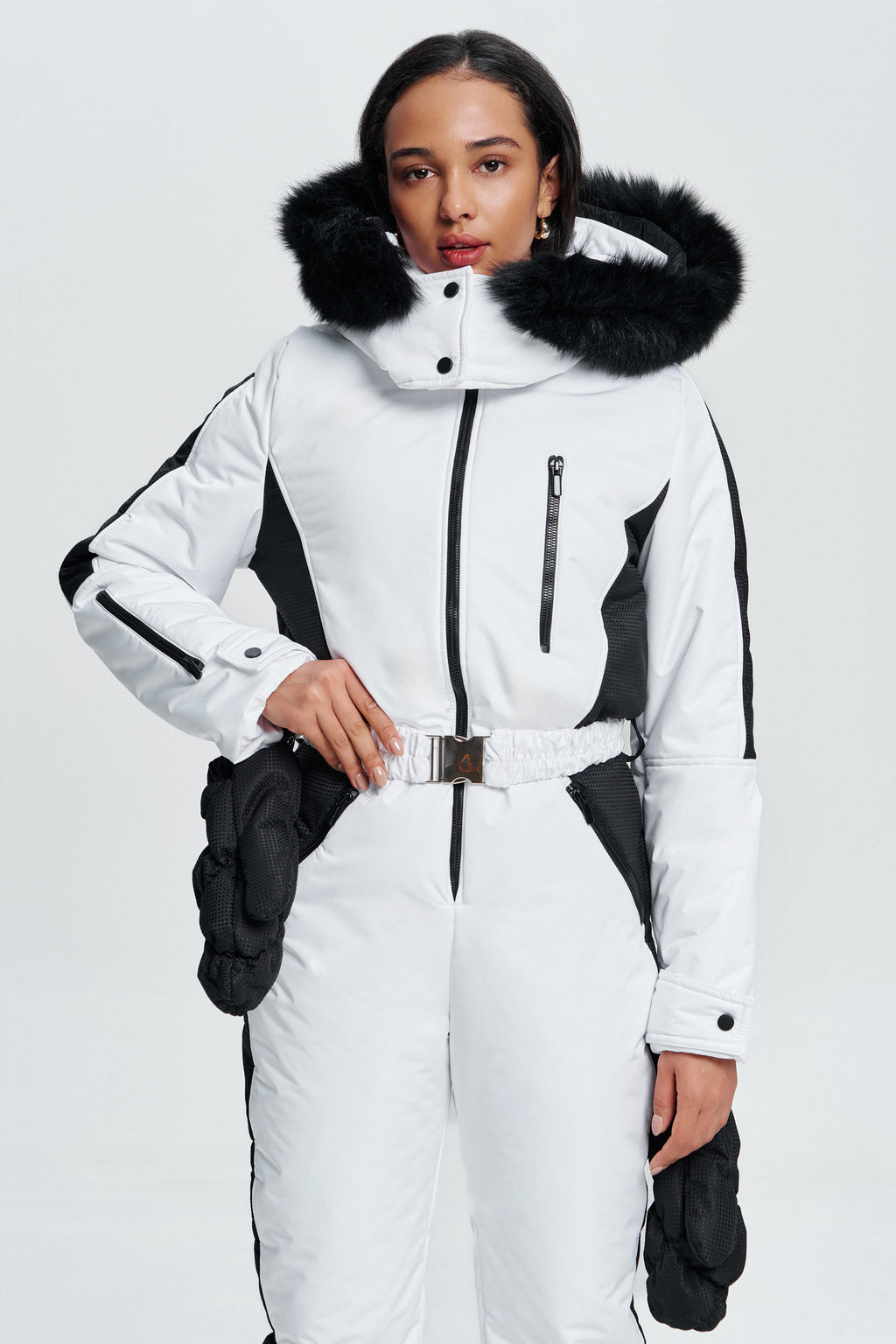Зимовий комбінезон Менчул - Білий