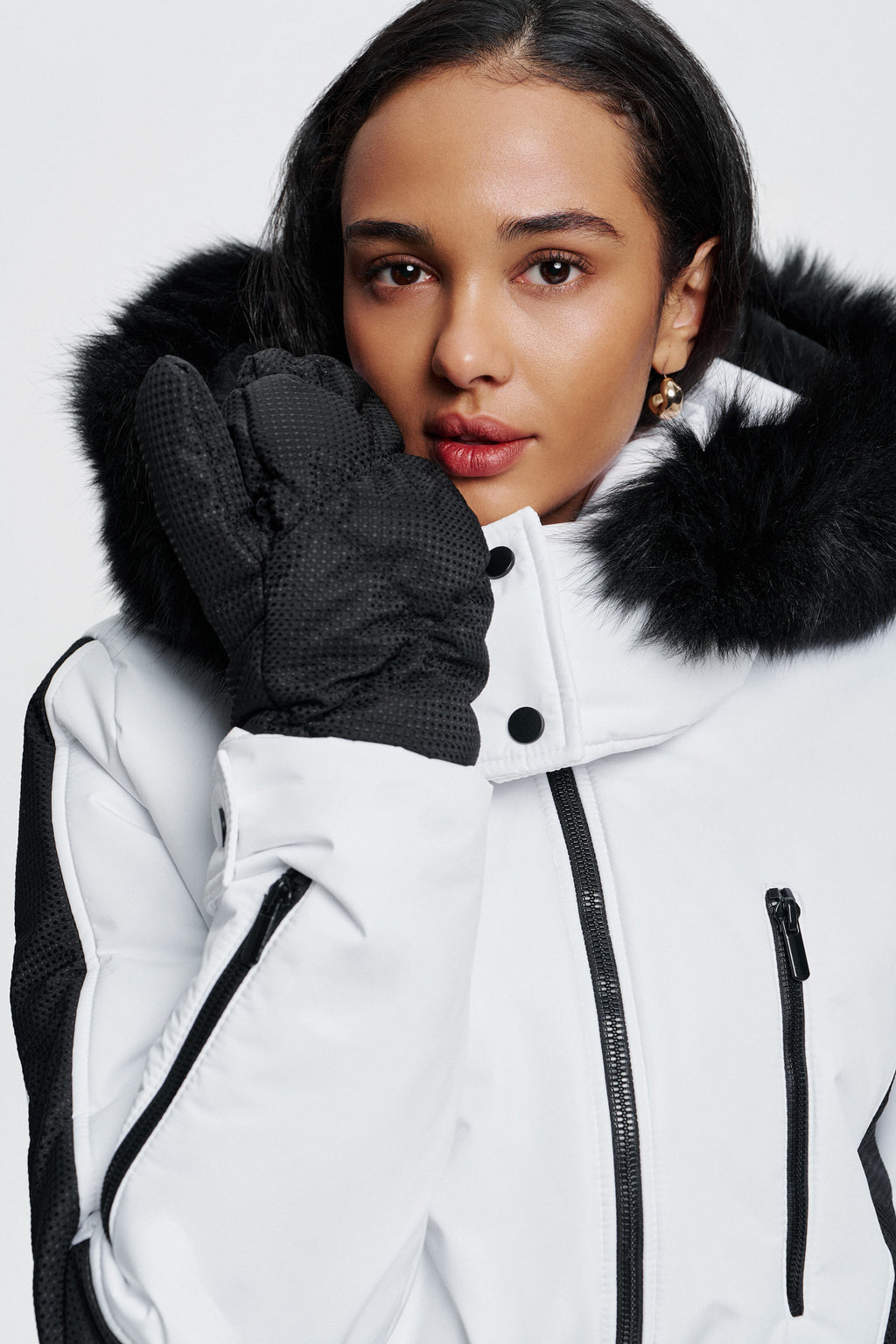 Зимовий комбінезон Менчул - Білий