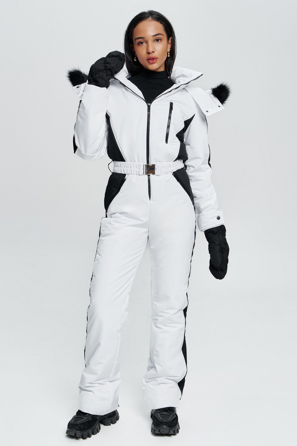 Зимовий комбінезон Менчул - Білий
