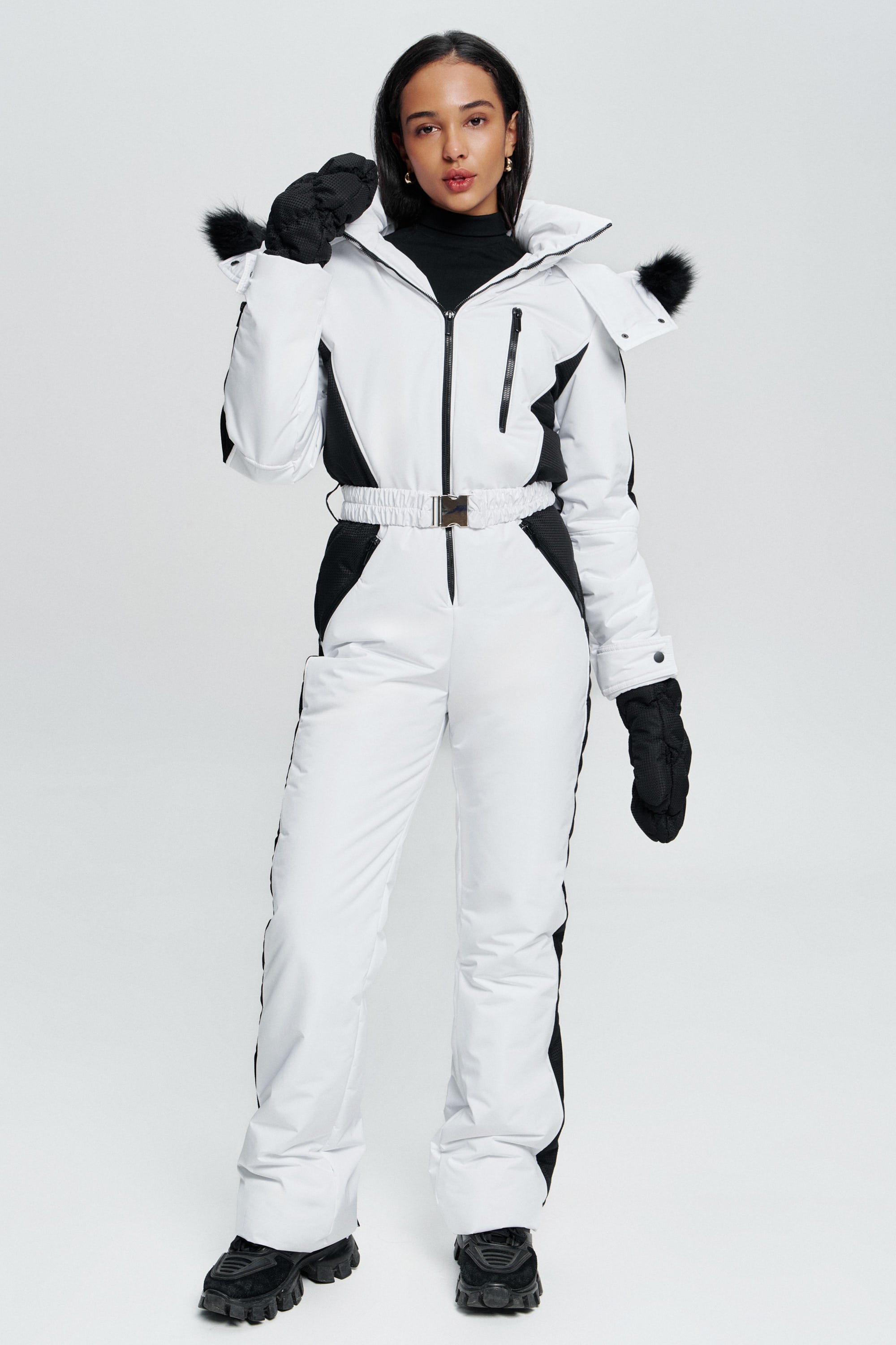 Зимовий комбінезон Менчул - Білий