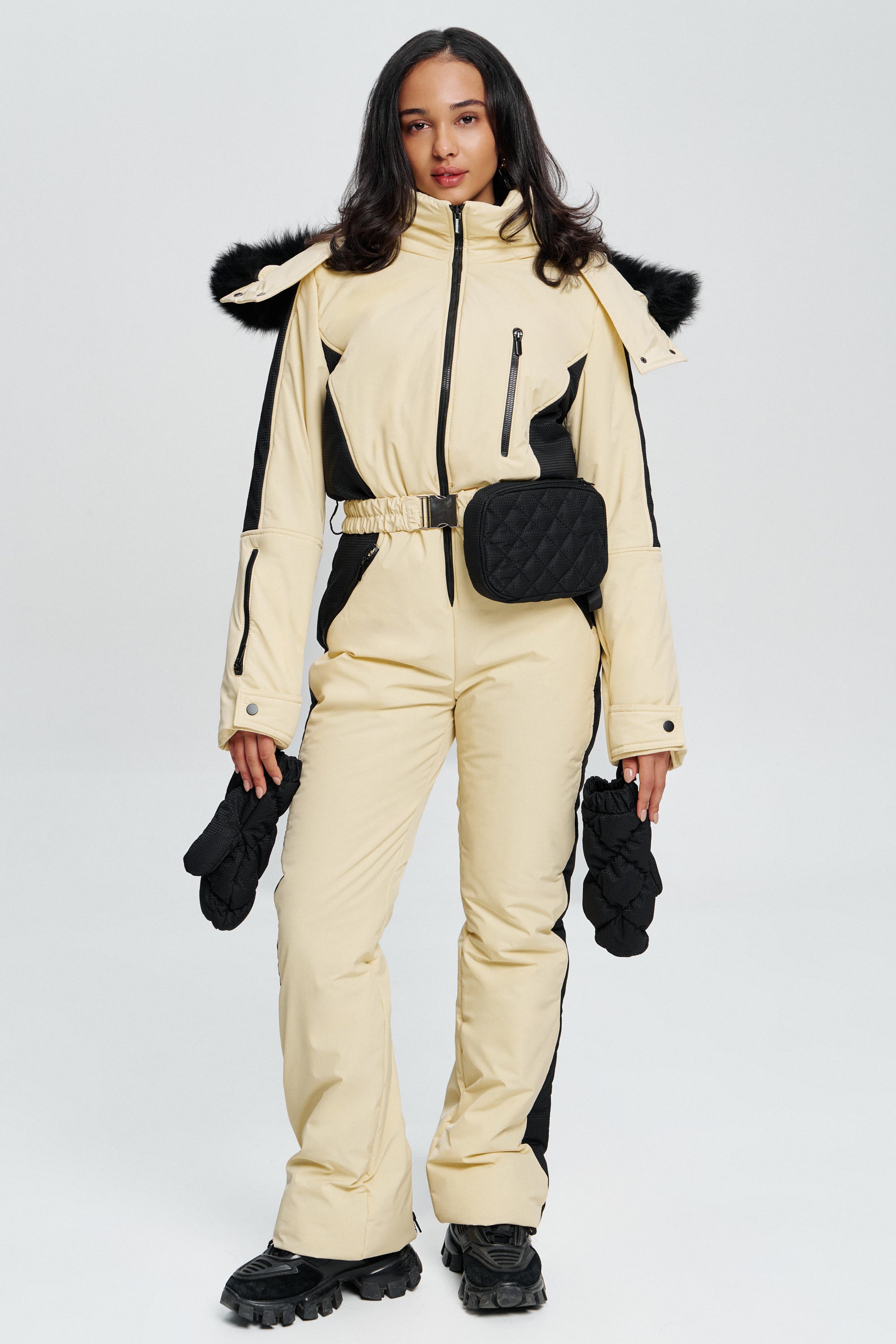 Зимовий комбінезон Менчул - Білий