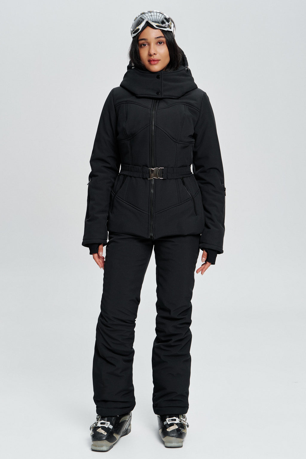 Лижна куртка Монблан - Чорна