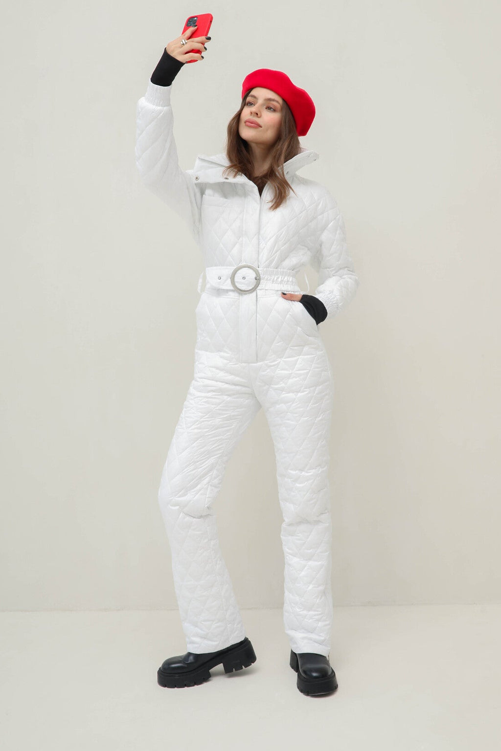 Зимовий комбінезон А15 - Білий