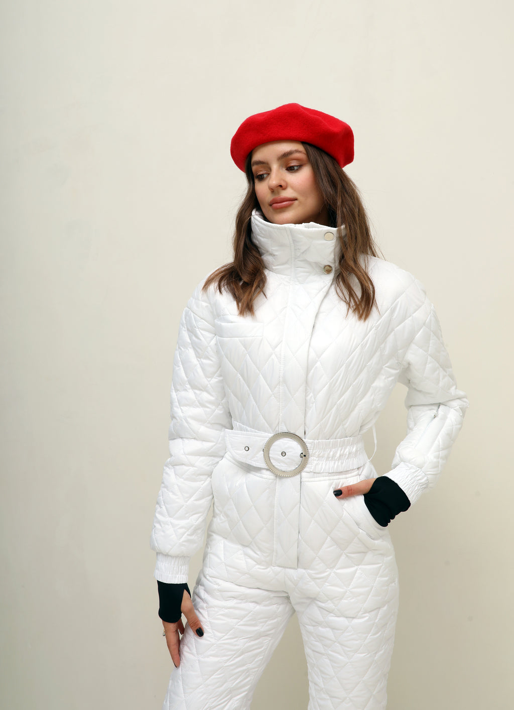 Зимовий комбінезон А15 - Білий