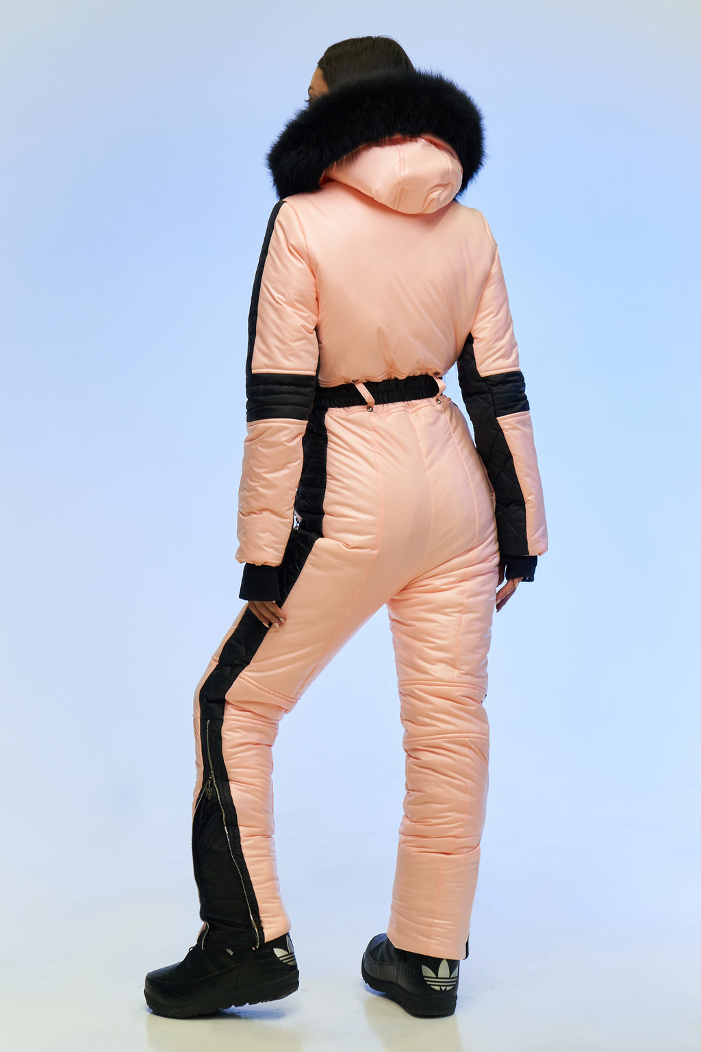 Зимовий комбінезон Близниця - Персиковий