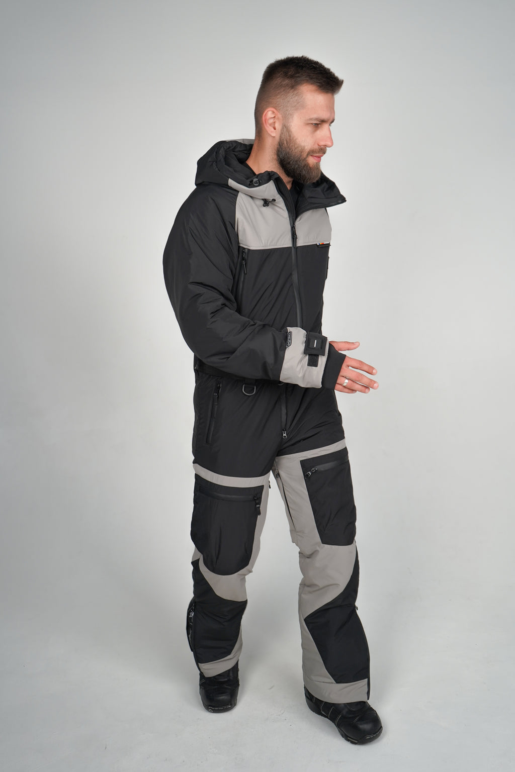 Лижний чоловічий комбінезон Кострич - Сірий