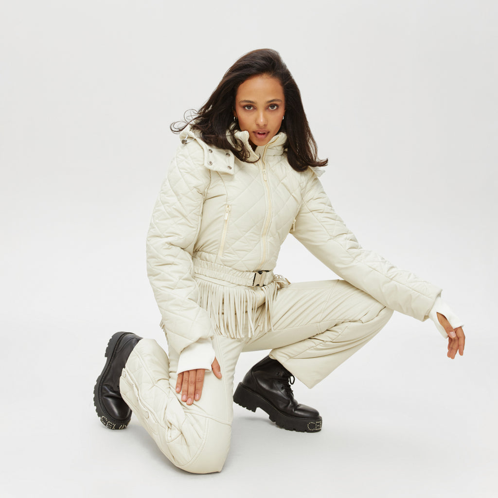 Зимовий комбінезон А9 - Айворі