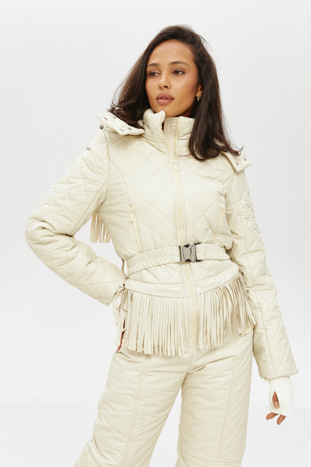 Зимовий комбінезон А9 - Айворі