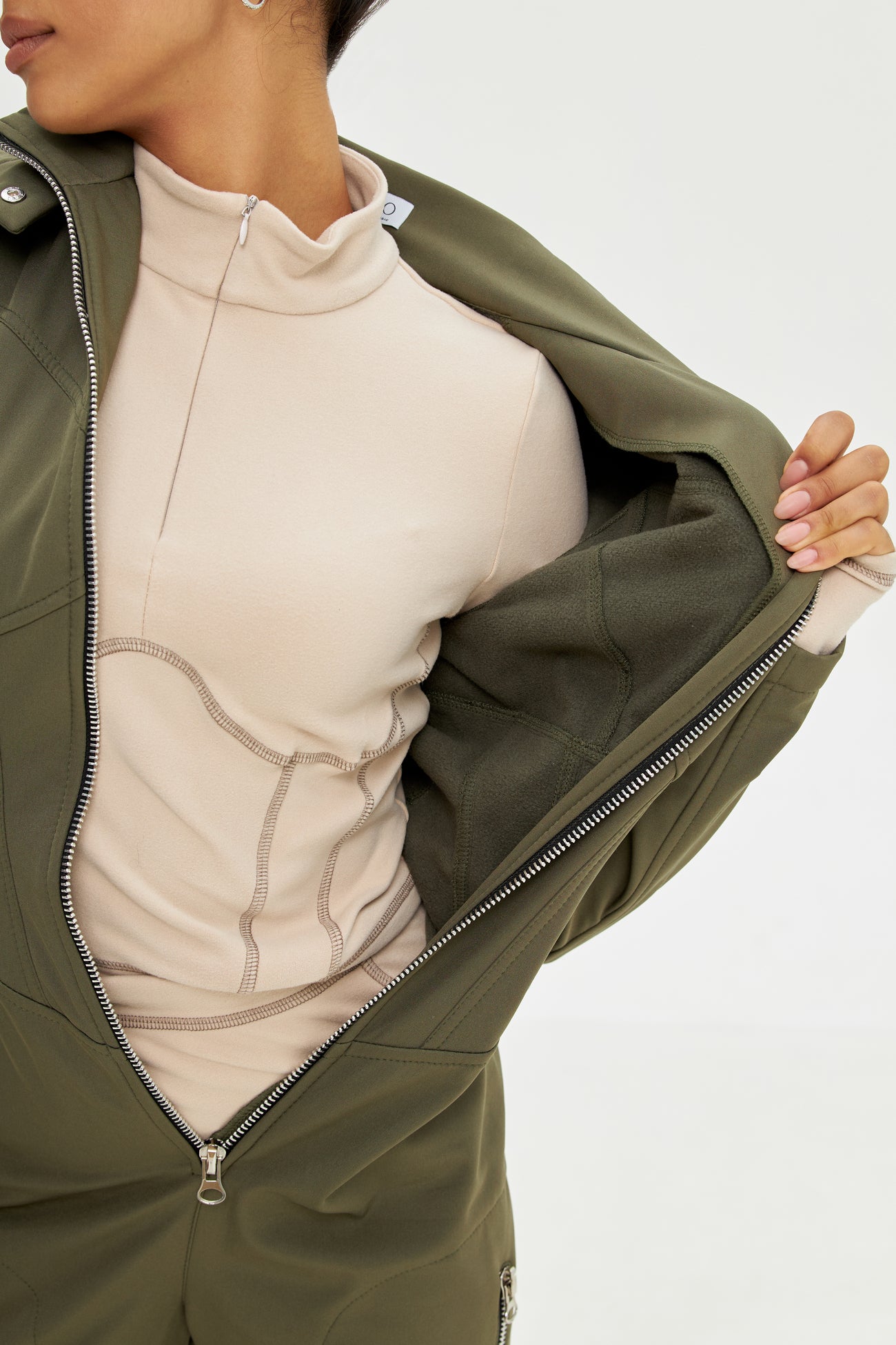 Лижний комбінезон slim fit - Хакі