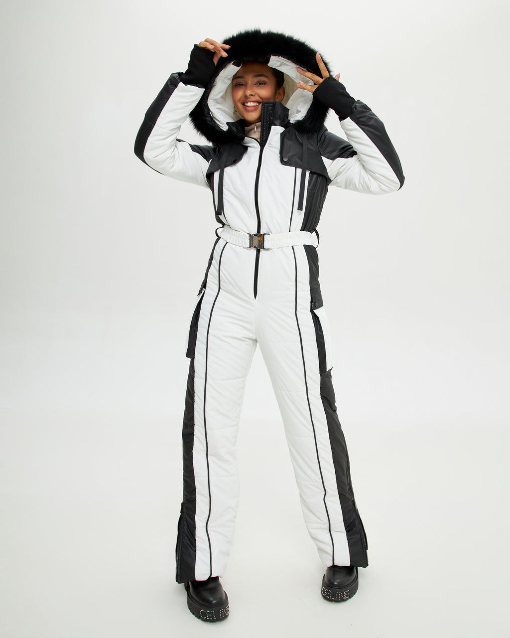 Зимовий комбінезон А8 - Білий