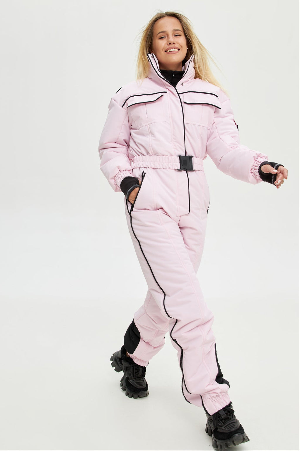 Зимовий комбінезон Гемба - Пудровий