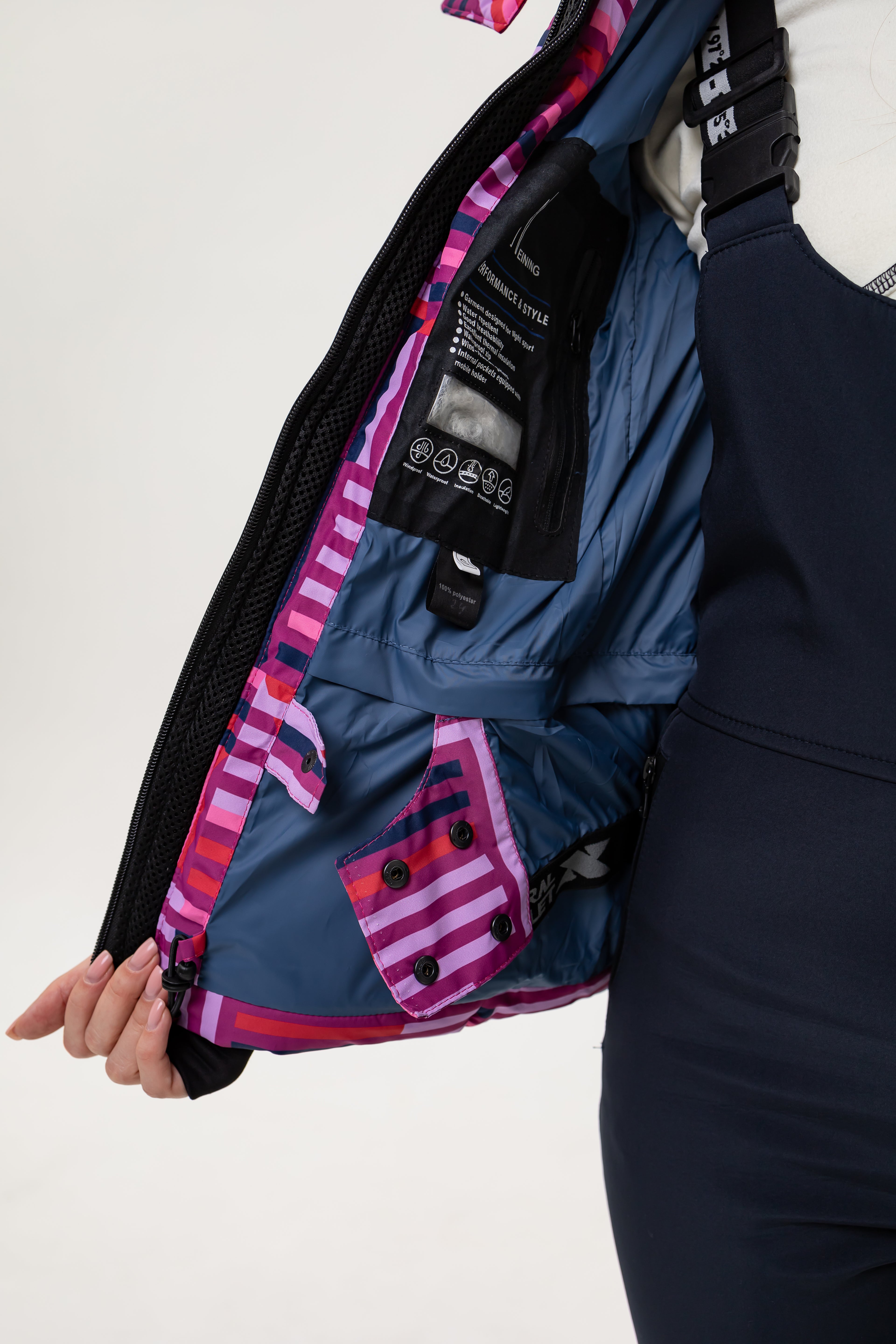 Лижний костюм 02 - Рожевий