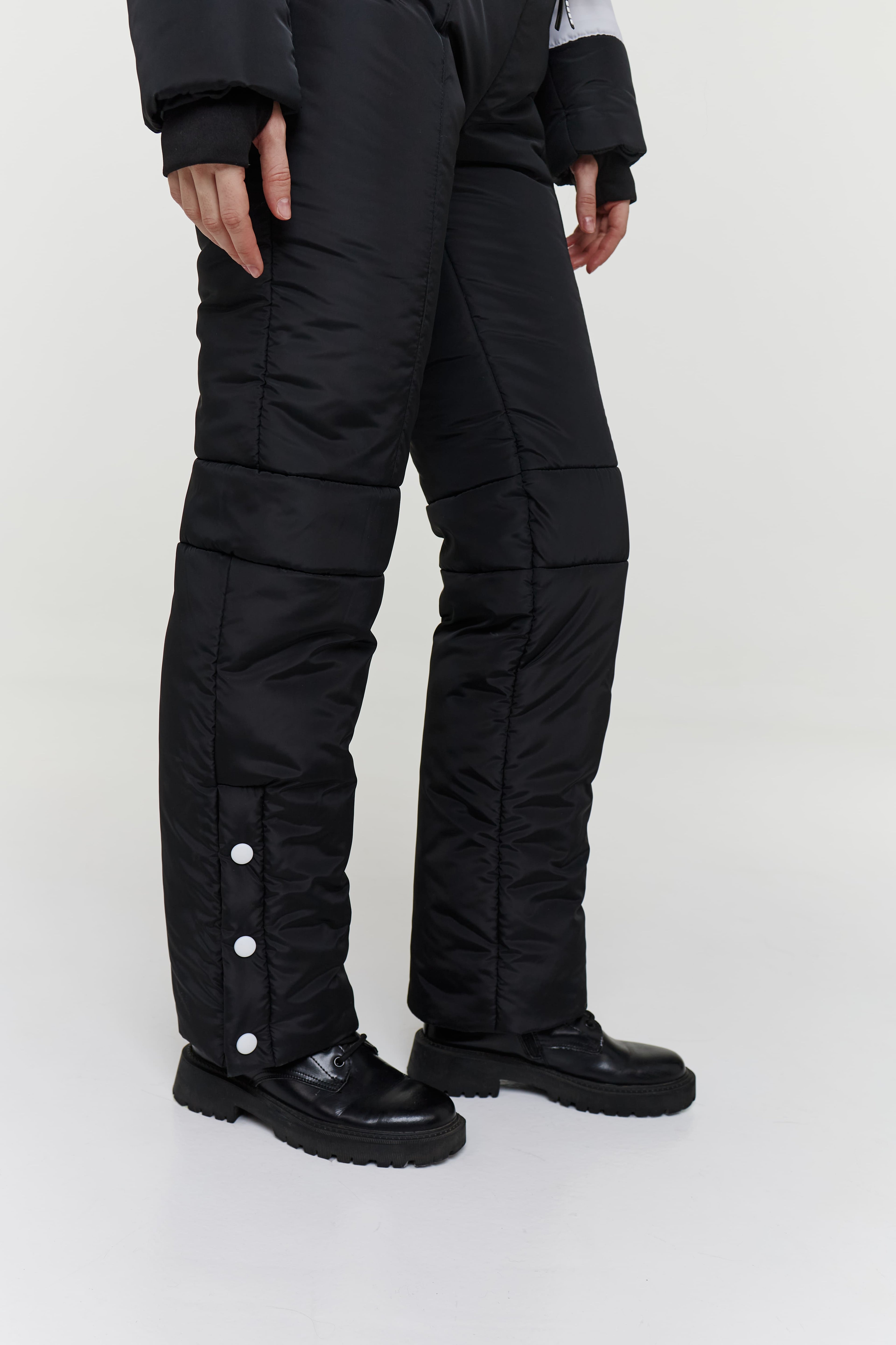 Зимовий комбінезон з сумкою А7 - Чорний