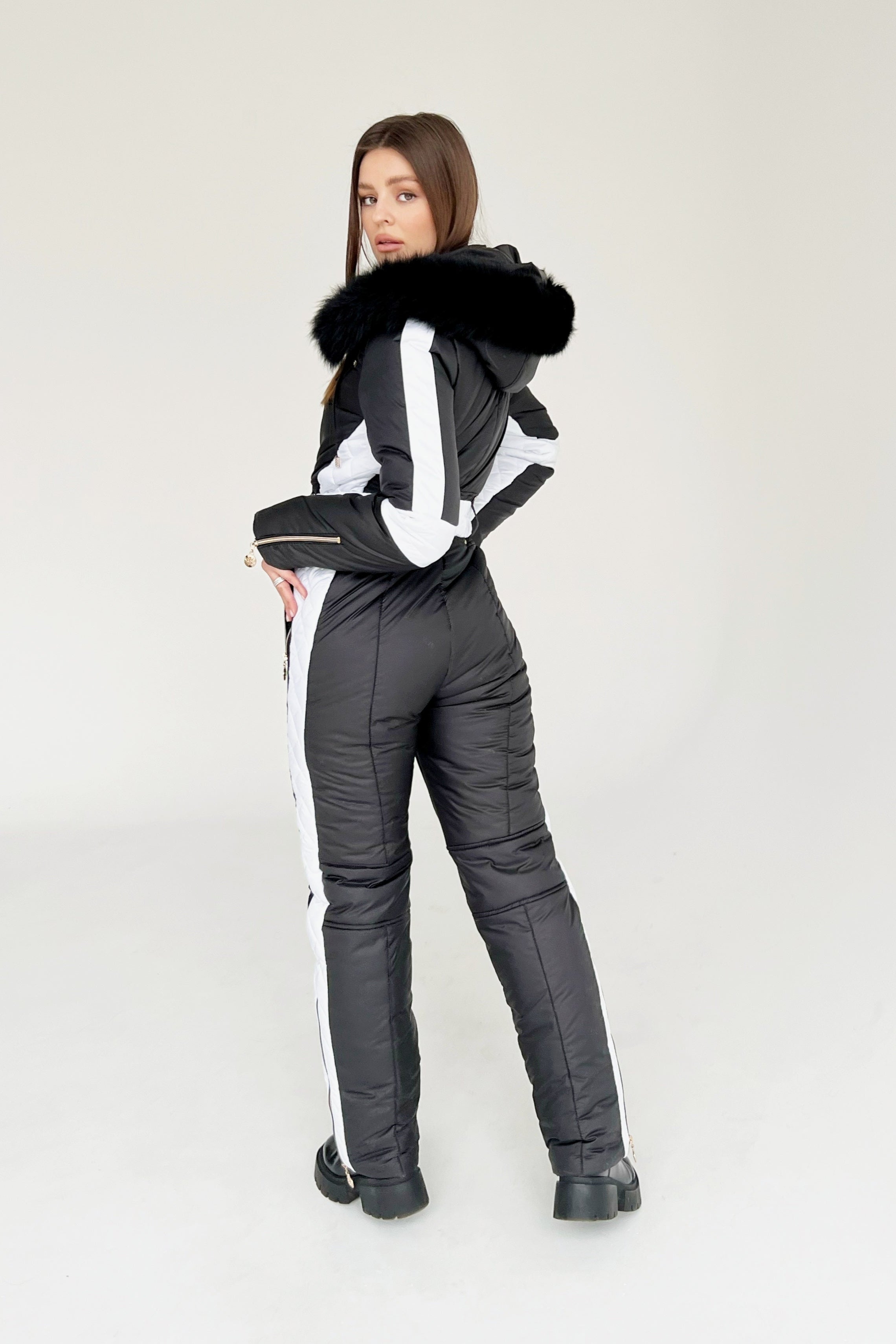 Зимовий комбінезон Близниця - Чорний