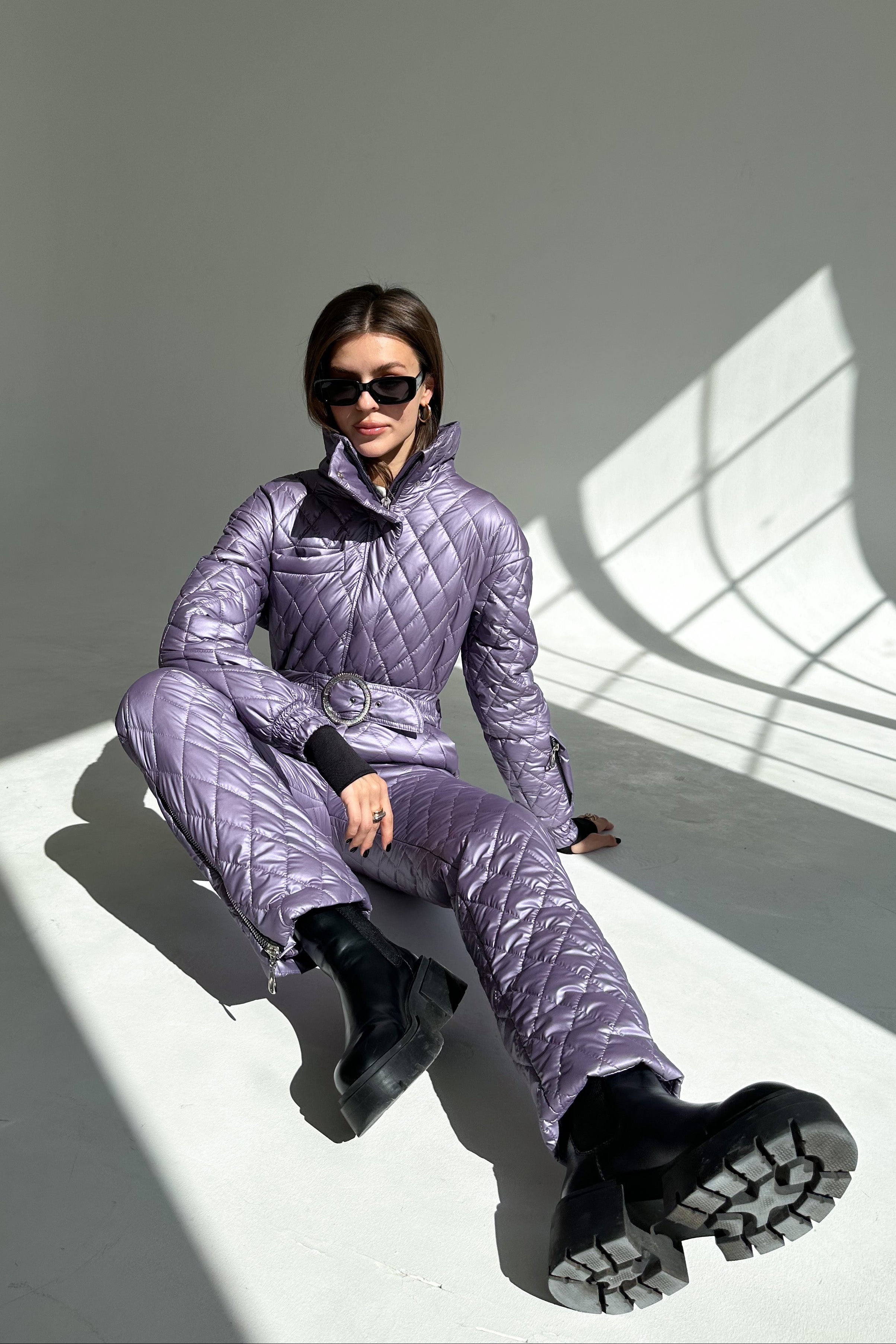 Зимовий комбінезон А15 - Фіолетовий