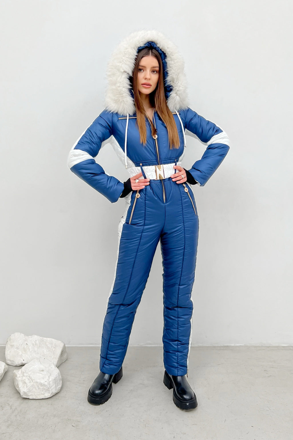 Зимовий комбінезон Близниця - Синій