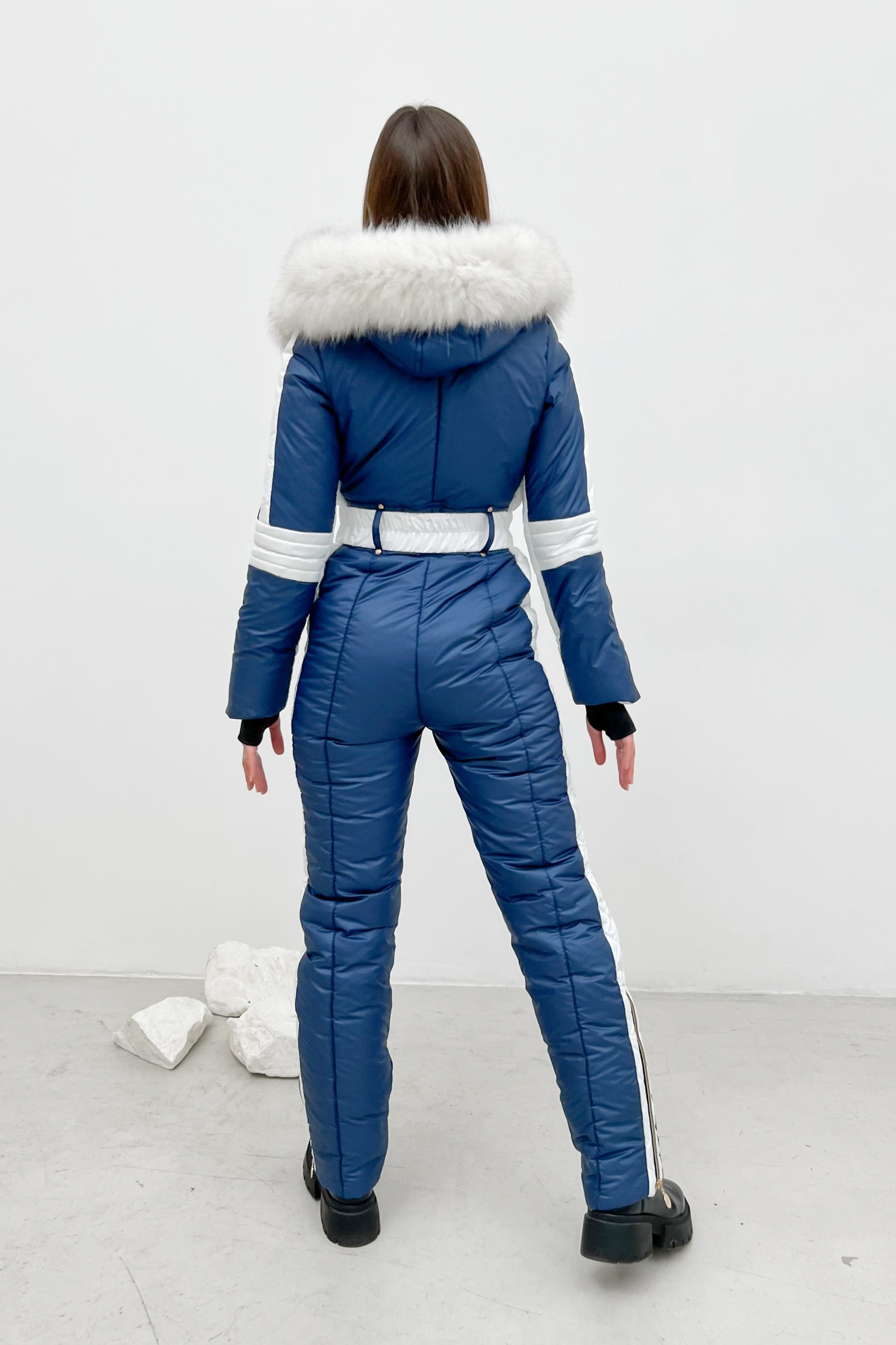 Зимовий комбінезон Близниця - Синій