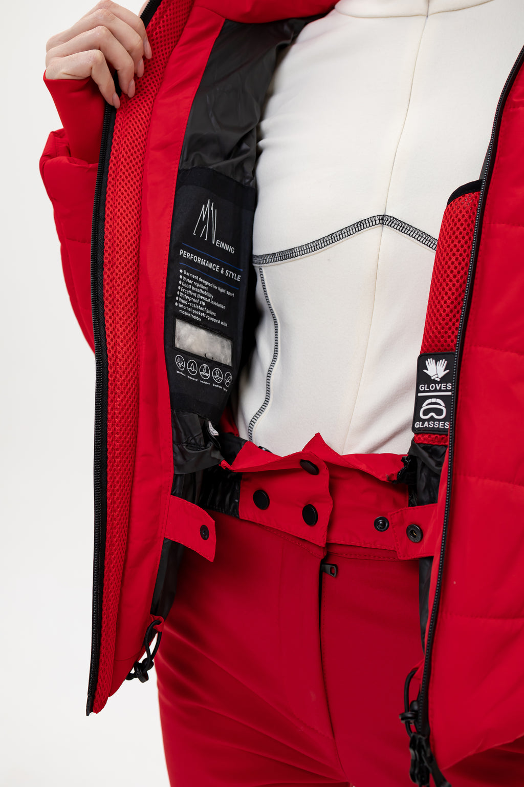 Лижний костюм 02 - Червоний