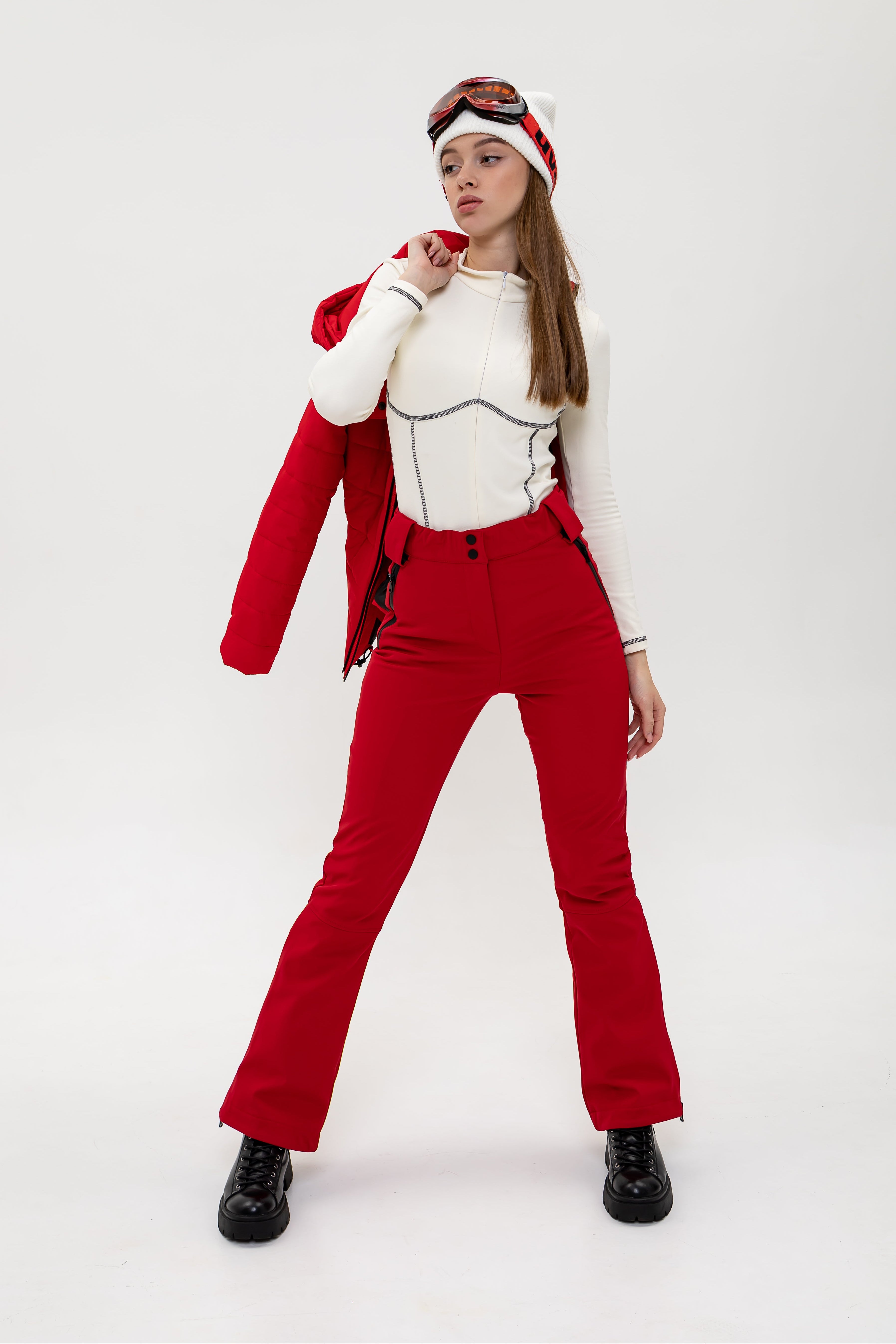 Лижний костюм 02 - Червоний