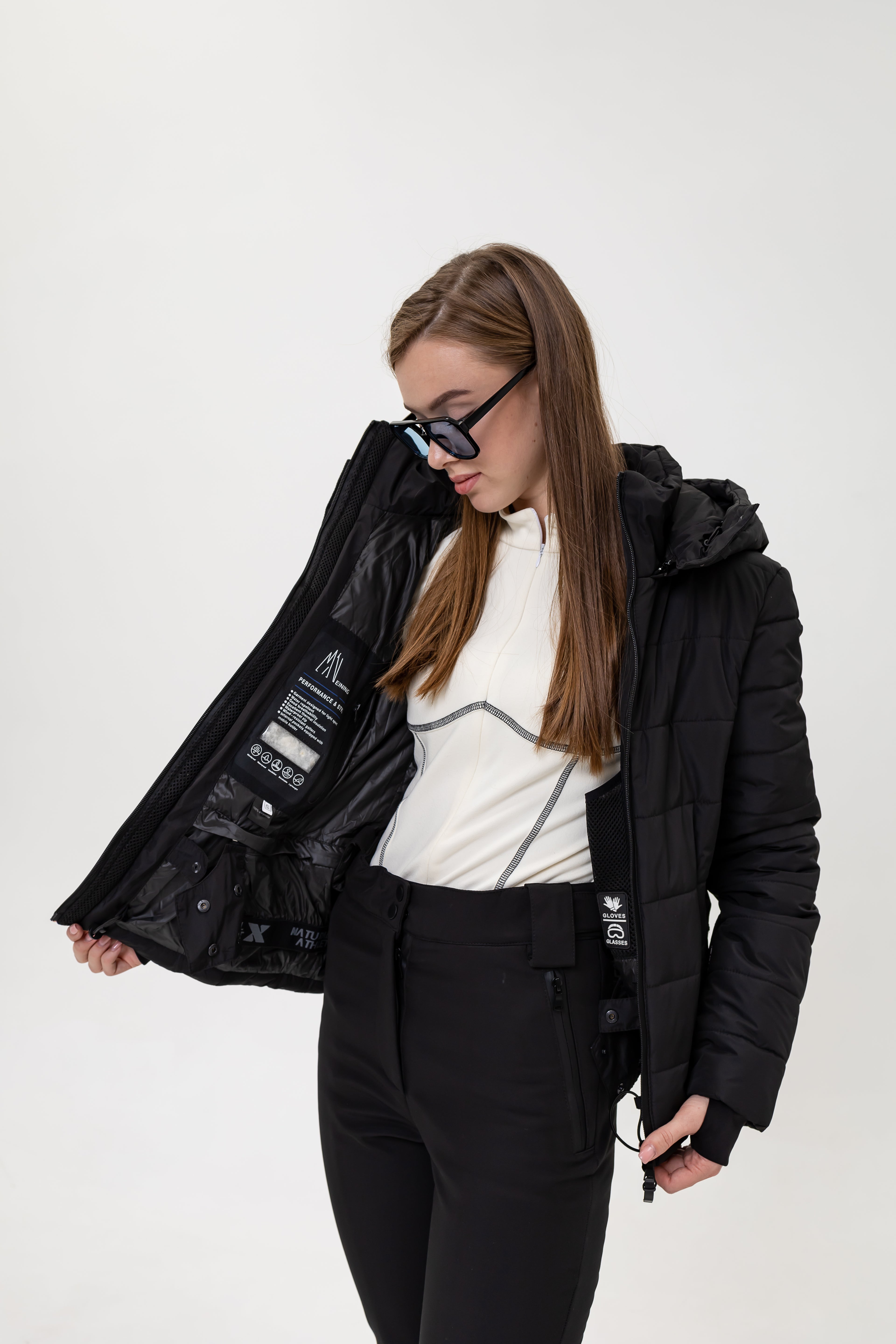 Лижний костюм 02 - Чорний