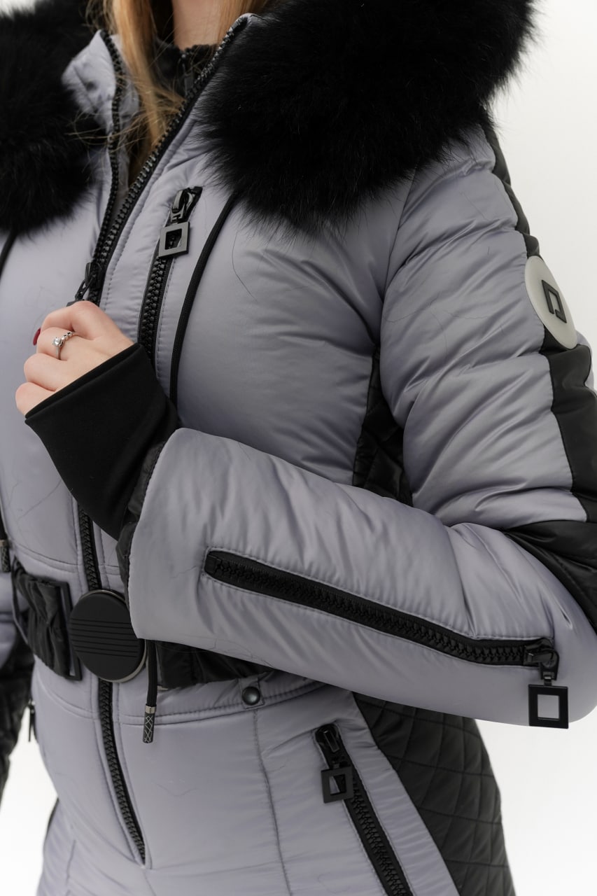 Зимовий комбінезон Близниця - Сірий